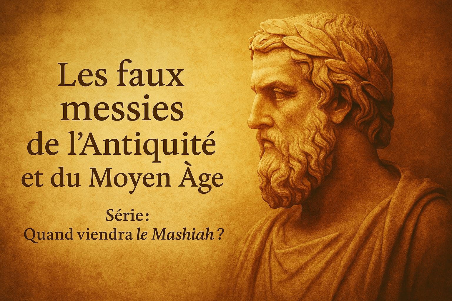 Les faux messies de l’Antiquité et du Moyen Âge 4/7 Les faux messies de l’Antiquité et du Moyen Âge 4/7